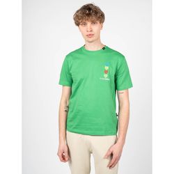 Abbigliamento Uomo T-shirt maniche corte Philipp Plein Sport TIPS1135 Verde