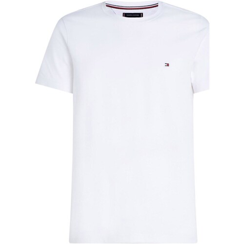 Abbigliamento Uomo T-shirt maniche corte Tommy Hilfiger MW0MW27539 Bianco
