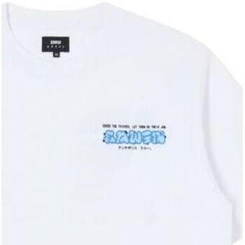 Abbigliamento Uomo T-shirt maniche corte Edwin T-shirt Cover The Thieves Uomo White Bianco
