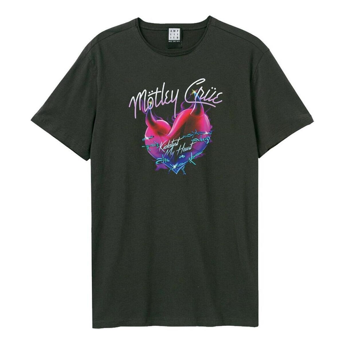 Abbigliamento T-shirts a maniche lunghe Amplified Kickstart My Heart Multicolore