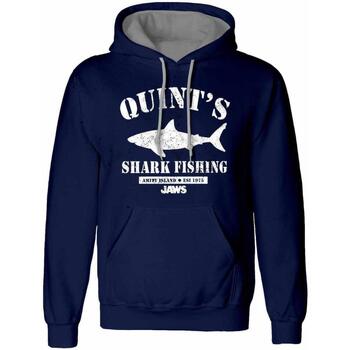 Abbigliamento Felpe Jaws Quint's Shark Fishing Blu