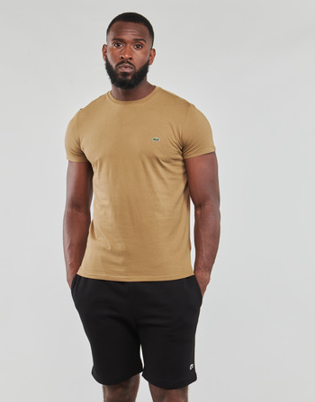 Abbigliamento Uomo T-shirt maniche corte Lacoste TH6709-SIX Beige