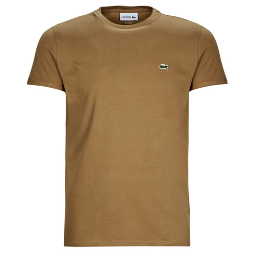 Abbigliamento Uomo T-shirt maniche corte Lacoste TH6709-SIX Beige