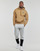 Abbigliamento Uomo Pantaloni da tuta Lacoste XH1300-SJ1 Nero / Bianco / Grigio