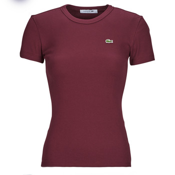 Abbigliamento Donna T-shirt maniche corte Lacoste TF5538-YUP Bordeaux
