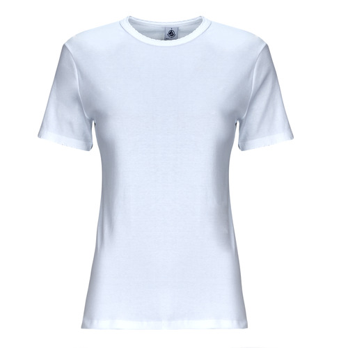 Abbigliamento Donna T-shirt maniche corte Petit Bateau MC POINTE COCOTTE Bianco