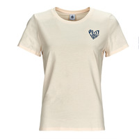 Abbigliamento Donna T-shirt maniche corte Petit Bateau MC COL ROND Beige