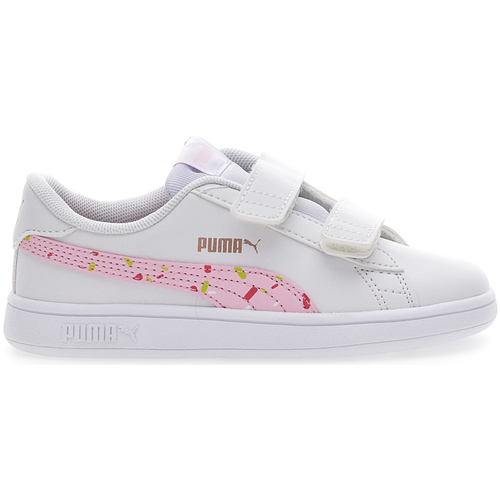 Scarpe Bambina Sneakers Puma SMASH Bianco