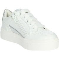 Scarpe Bambina Sneakers basse Asso AG-14544 Bianco