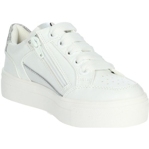 Scarpe Bambina Sneakers basse Asso AG-14544 Bianco