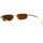 Orologi & Gioielli Occhiali da sole Gucci Occhiali da Sole  GG1278S 005 Oro