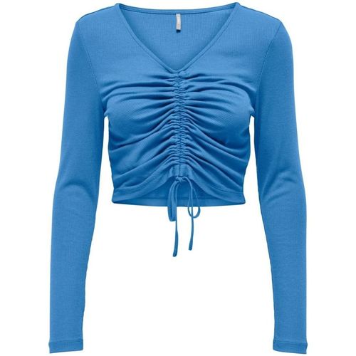Abbigliamento Donna Top / T-shirt senza maniche Only 15252040 SHIA-PROVENCE Blu