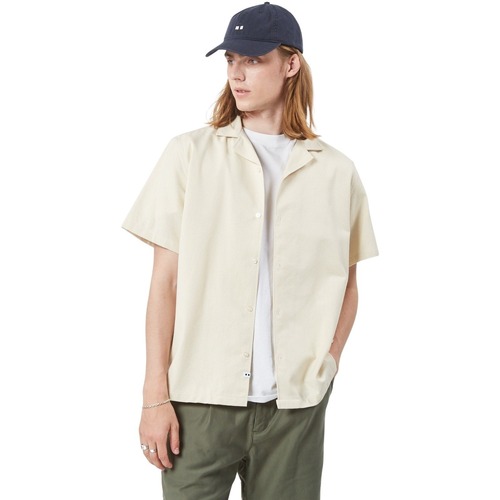 Abbigliamento Uomo Camicie maniche lunghe Minimum Chemise  Jole 9786 Bianco
