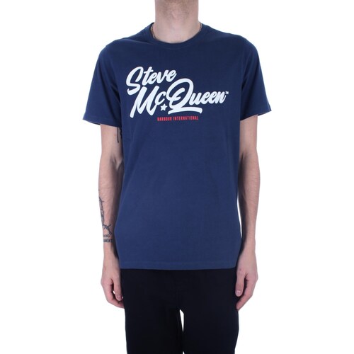 Abbigliamento Uomo T-shirt maniche corte Barbour MTS1135 Blu