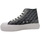 Scarpe Donna Sneakers alte Lancetti LNC-123/125 Nero-123 Black