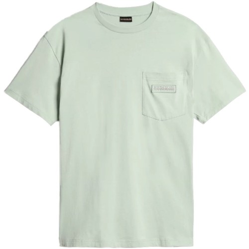 Abbigliamento Uomo T-shirt maniche corte Napapijri NP0A4GBP Verde