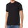Abbigliamento Uomo T-shirt maniche corte Guess Classic logo relief Nero