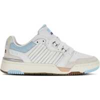 Scarpe Donna Sneakers K-Swiss SI 18 RIVAL WHITE SKY BLUE CANYON SUNSET 98531-130-M Bianco