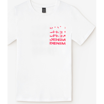 Abbigliamento Uomo T-shirt & Polo Le Temps des Cerises T-shirt SAROS Bianco