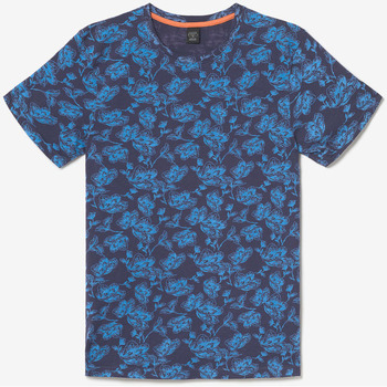 Abbigliamento Uomo T-shirt & Polo Le Temps des Cerises T-shirt CONIT Blu