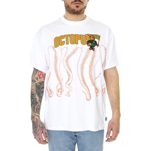 Abbigliamento Uomo T-shirt & Polo Octopus Athletic Tee White Bianco