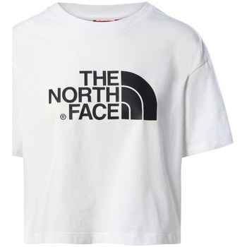 Abbigliamento Donna T-shirt maniche corte The North Face Cropped Easy Tee Bianco