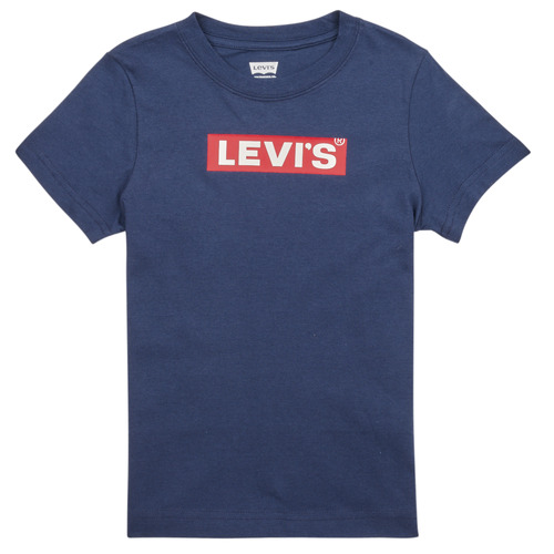 Abbigliamento Bambino T-shirt maniche corte Levi's LVN BOXTAB TEE Marine