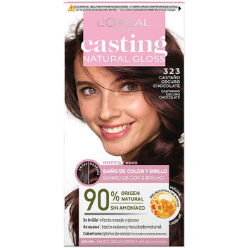 Bellezza Tinta L'oréal Casting Natural Gloss 323-castaño Oscuro Chocolate 