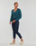 Abbigliamento Donna Maglioni Vila VIDEBRA REV L/S V-NECK KNIT TOP Blu