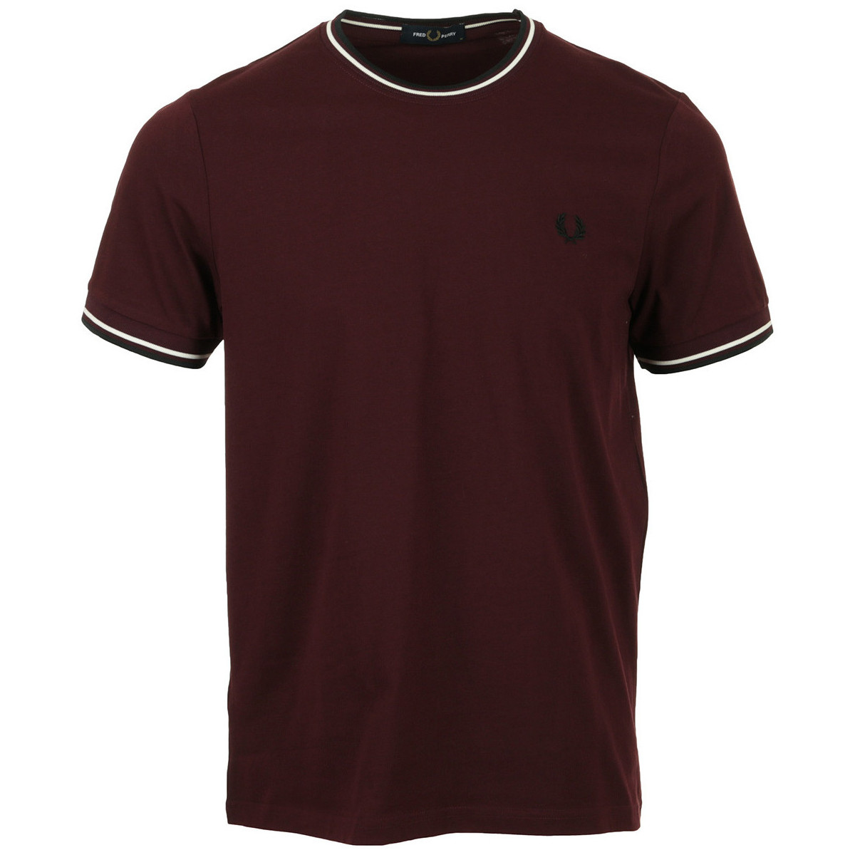 Abbigliamento Uomo T-shirt maniche corte Fred Perry Twin Tipped T-Shirt Rosso