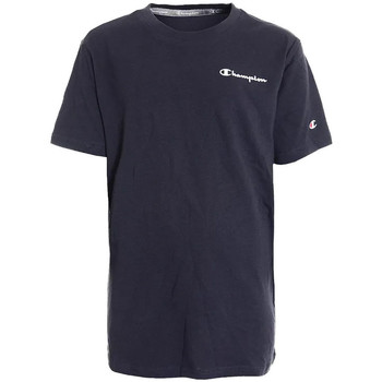 Abbigliamento Bambino T-shirt maniche corte Champion CHA201B800-21 Blu