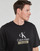 Abbigliamento Uomo T-shirt maniche corte Calvin Klein Jeans STACKED ARCHIVAL TEE Nero