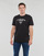 Abbigliamento Uomo T-shirt maniche corte Calvin Klein Jeans VARSITY CURVE LOGO T-SHIRT Nero