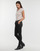 Abbigliamento Donna Pantaloni 5 tasche Freeman T.Porter TESSA STRICIA Grigio / Scuro