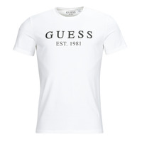 Abbigliamento Uomo T-shirt maniche corte Guess CN SS TEE Bianco
