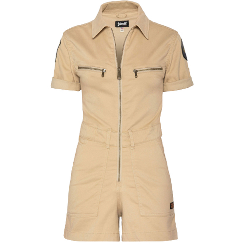 Abbigliamento Donna Shorts / Bermuda Schott COMBI-SHORT TENCEL  LT BEIGE TRSWIFTW Beige