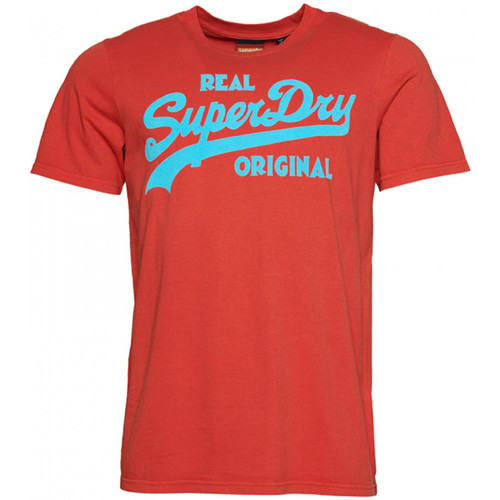 Abbigliamento Uomo T-shirt & Polo Superdry Vintage vl neon Rosso