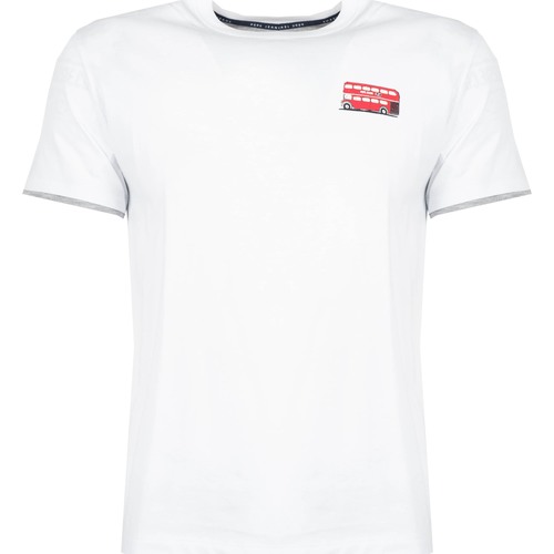 Abbigliamento Uomo T-shirt maniche corte Pepe jeans PM508504 | Sutton Bianco
