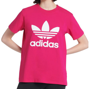 Abbigliamento Bambina T-shirt & Polo adidas Originals H33563 Rosa
