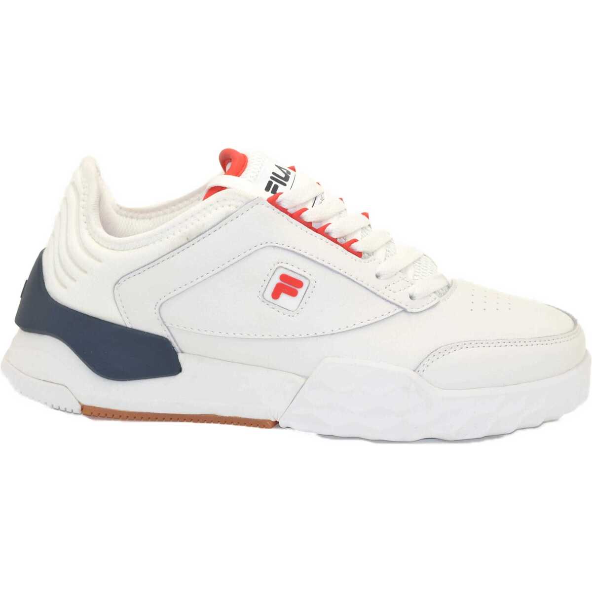 Scarpe Uomo Sneakers Fila SNEAKER MODERN T 23 WHITE  RED Rosso
