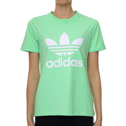Abbigliamento Bambina T-shirt & Polo adidas Originals H33564 Verde