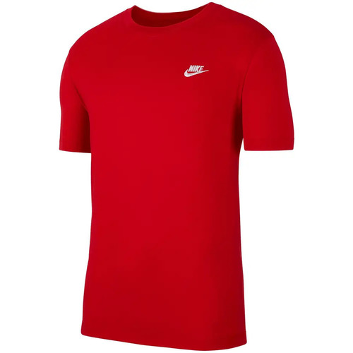 Abbigliamento Uomo T-shirt maniche corte Nike Club Rosso