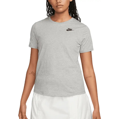 Abbigliamento Donna T-shirt maniche corte Nike Club Essentials Grigio