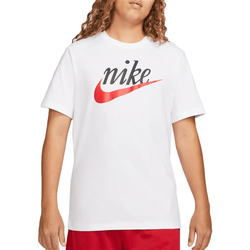 Abbigliamento Uomo T-shirt maniche corte Nike Futura 2 Bianco