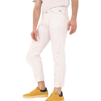 Abbigliamento Uomo Jeans dritti Roy Rogers P23RRU110CD650111 Jeans Uomo bianco Bianco