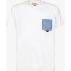 Abbigliamento Uomo T-shirt maniche corte Roy Rogers P23RRU172CD55XXXX T-Shirt Uomo BIANCO Bianco