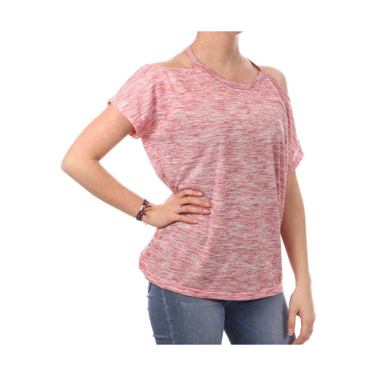 Abbigliamento Donna T-shirt & Polo Teddy Smith 32313282D Rosso