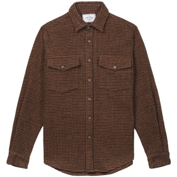 Abbigliamento Uomo Camicie maniche lunghe Portuguese Flannel Leaf Overshirt Marrone