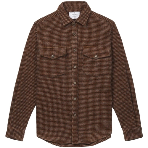 Abbigliamento Uomo Camicie maniche lunghe Portuguese Flannel Leaf Overshirt Marrone