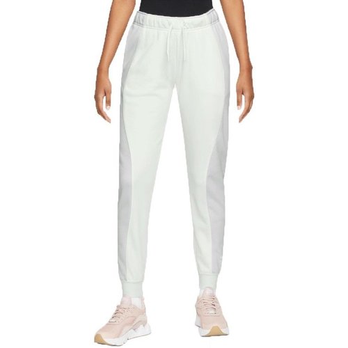 Abbigliamento Donna Pantaloni morbidi / Pantaloni alla zuava Nike Pantaloni Donna Fleece Jogger Bianco